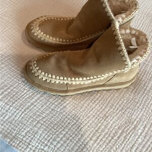 BearPaw Tan Ankle Boots